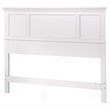 Homestyles Naples Wood Queen Headboard in Off White