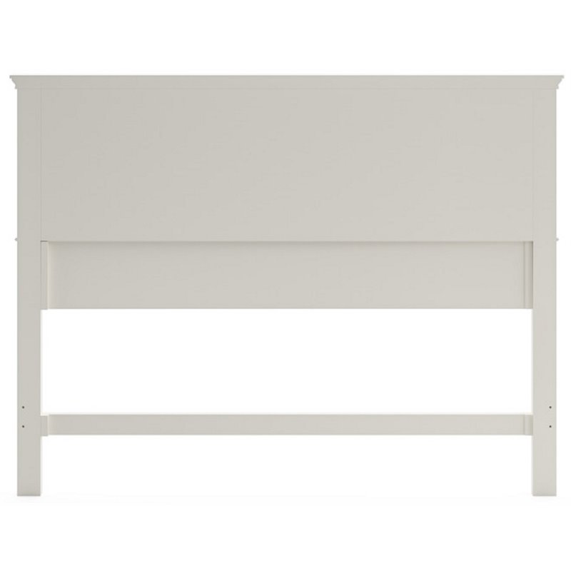 Homestyles Naples Wood Queen Headboard in Off White | Cymax Business