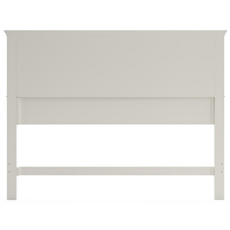 Homestyles Naples Wood Queen Headboard in Off White Cymax Business