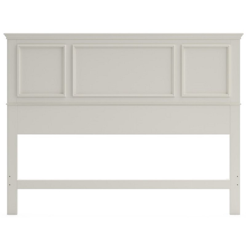 Homestyles Naples Off White Wood Queen Headboard | Cymax Business