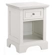 Naples Off-White Queen Bed & Nightstand with Chest