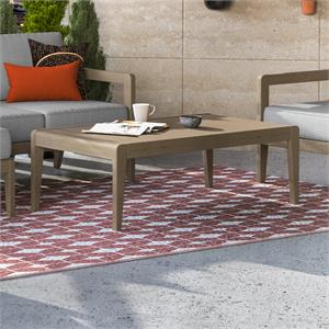 homestyles sustain gray acacia wood outdoor coffee table