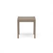 Homestyles Sustain Wood Outdoor End Table in Gray