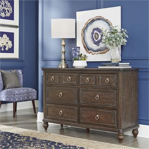 Homestyles Southport Brown Wood Dresser