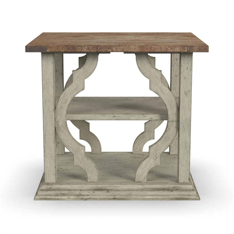 Homestyles Estate Brown Wood End Table