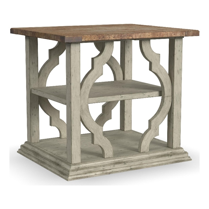 Homestyles Estate Brown Wood End Table