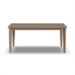 Homestyles Brentwood 7-Piece Mid-Century Wood Rectangle Dining Set in Brown