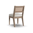 Homestyles Brentwood 7-Piece Mid-Century Wood Rectangle Dining Set in Brown