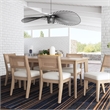 Homestyles Brentwood Rectangle Mid-Century Wood Dining Table in Brown