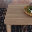 Homestyles Brentwood Rectangle Mid-Century Wood Dining Table in Brown