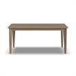 Homestyles Brentwood Rectangle Mid-Century Wood Dining Table in Brown