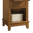 Homestyles Arts & Crafts Wood Nightstand in Brown