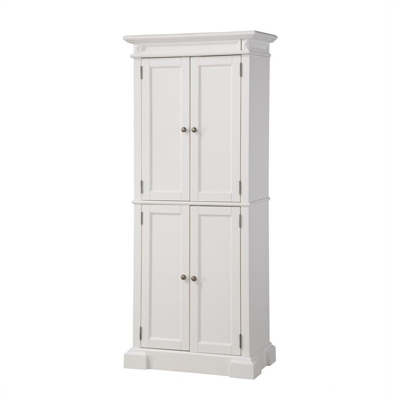 Homestyles Americana Off White Wood Pantry
