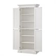 Homestyles Americana Off White Wood Pantry