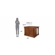 Homestyles Aspen Wood Kitchen Island In Brown 