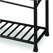 Homestyles Modern Craftsman Wood Console Table in Brown