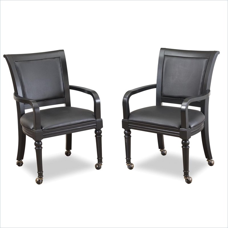 Poker table chairs casters