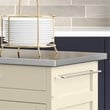 Homestyles Create-a-Cart Wood Kitchen Cart in Off White