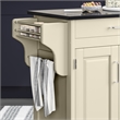 Homestyles Create-a-Cart Wood Rolling Kitchen Cart in Off White