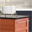 Homestyles Create-a-Cart Wood Rolling Kitchen Cart in Brown