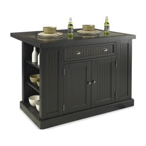 home styles nantucket kitchen island in distressed black