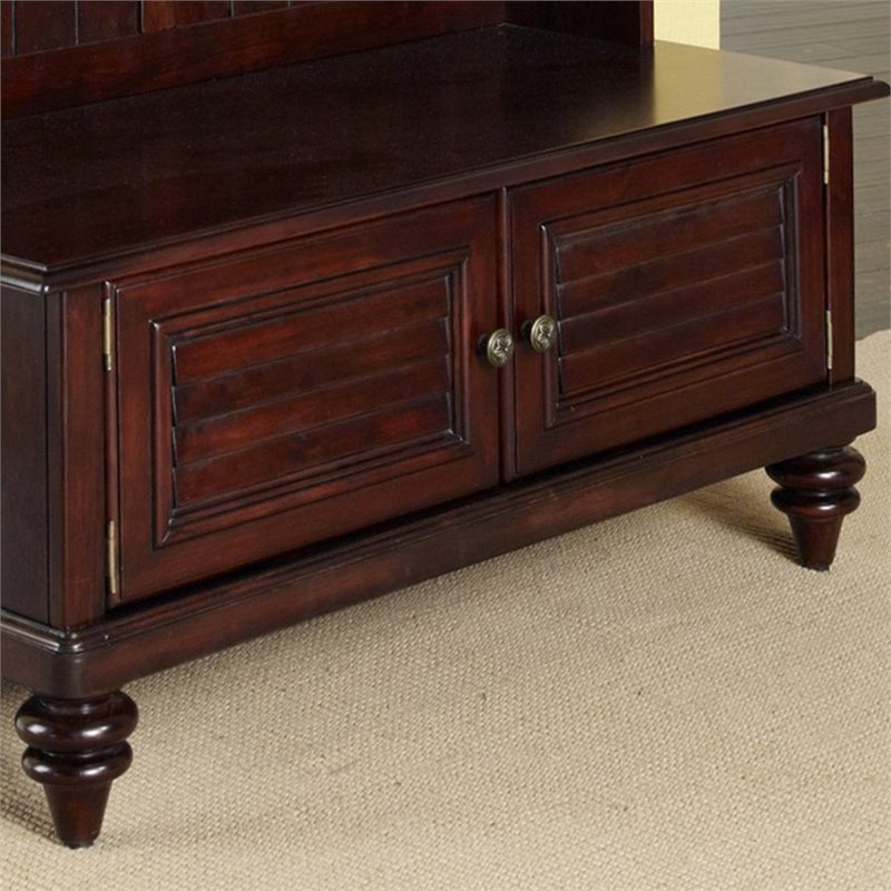 Homestyles Bermuda Brown Wood Hall Tree Cymax Business