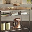 Homestyles Orleans Brown Kitchen Island
