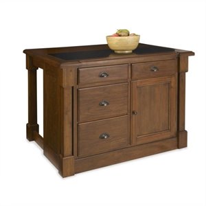 Kitchen Island with Drop Leaf