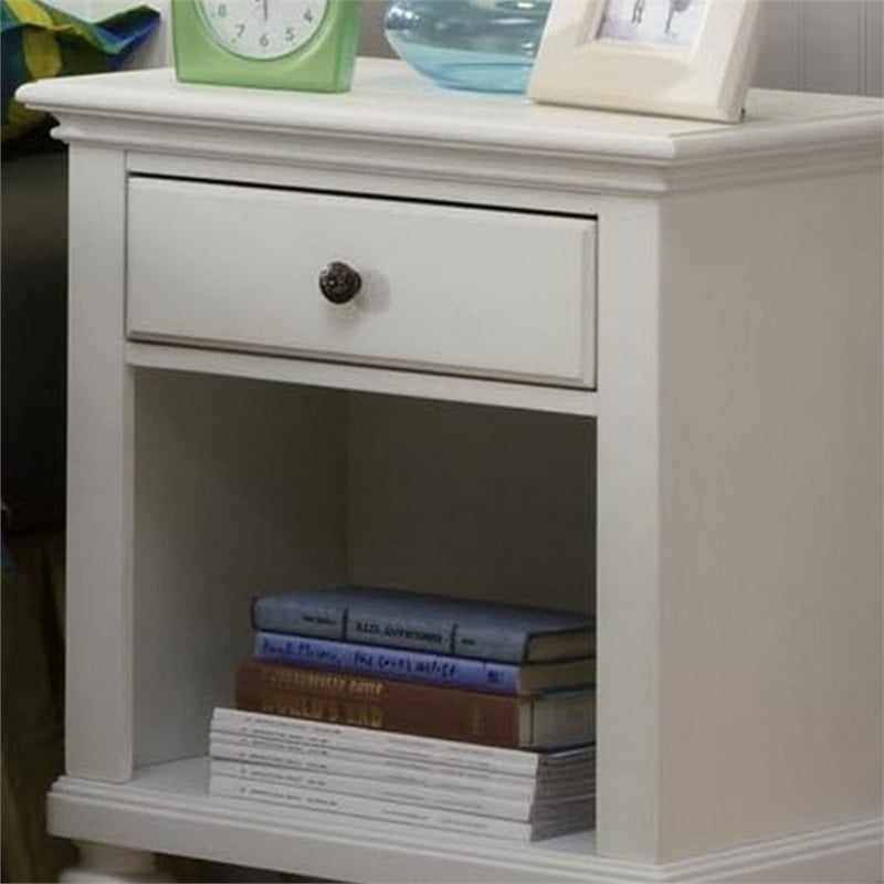 Homestyles Bermuda Off White Nightstand