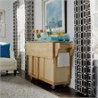 Homestyles General Line Wood Kitchen Cart in Brown