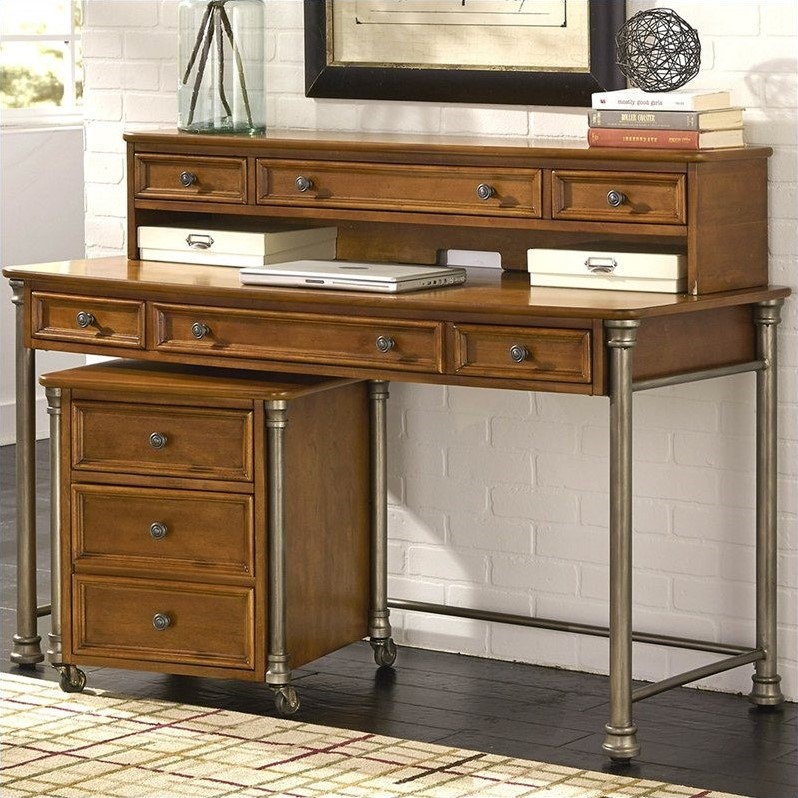 Home Styles The Orleans Executive Desk Hutch and Mobile ...