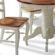 Homestyles French Countryside Wood 5 Piece Dining Set in Off White