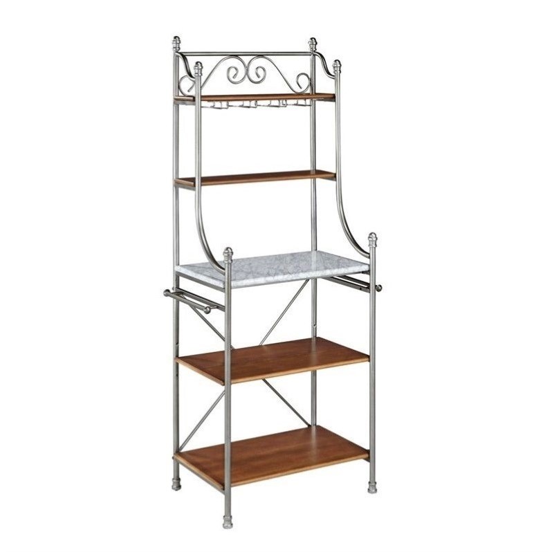 Marble Baker's Rack in Vintage Caramel 506065