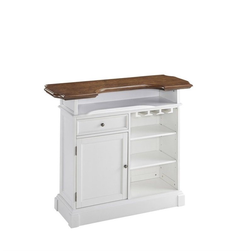 Home Styles Americana Home Bar in White Oak 500299