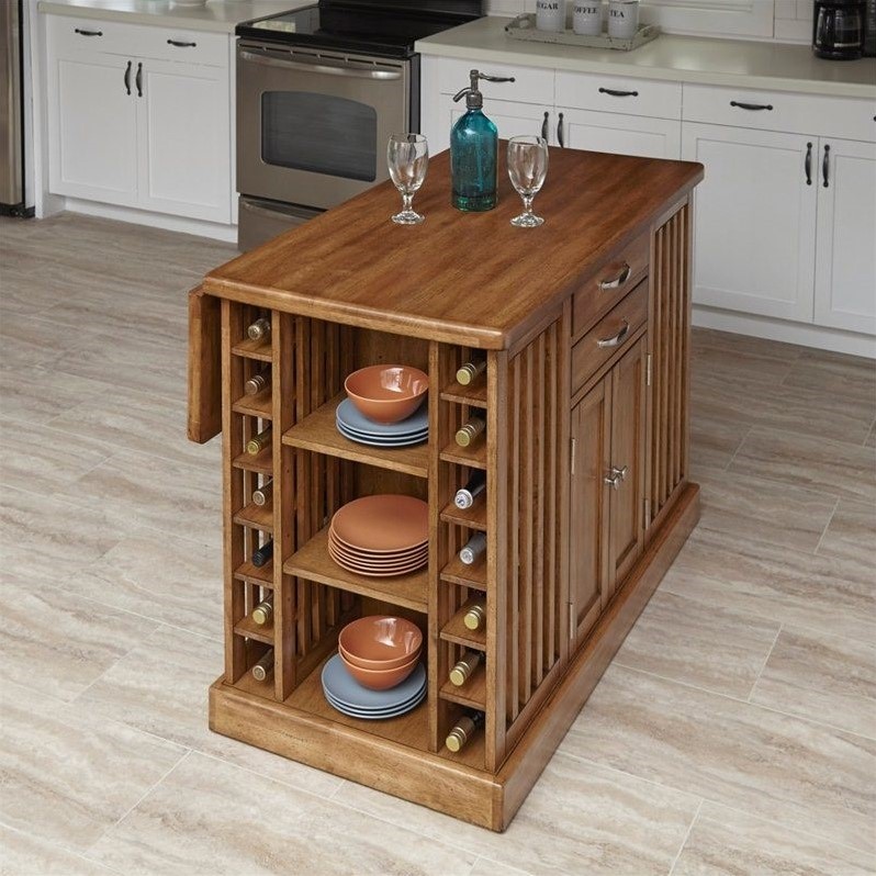 Kitchen Island in Warm Oak 504794