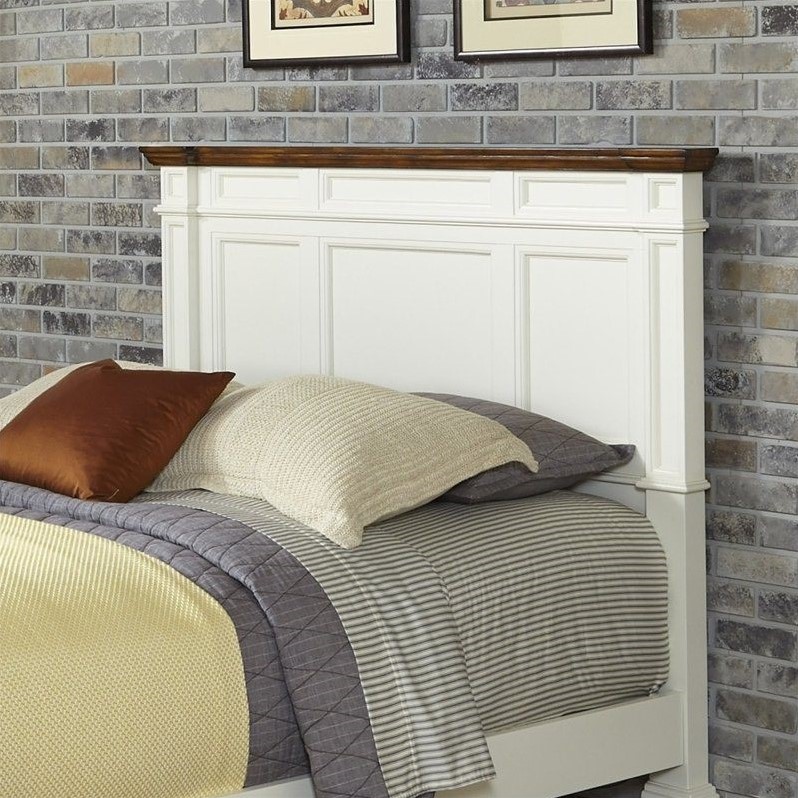 Panel Headboard in White 5002X01