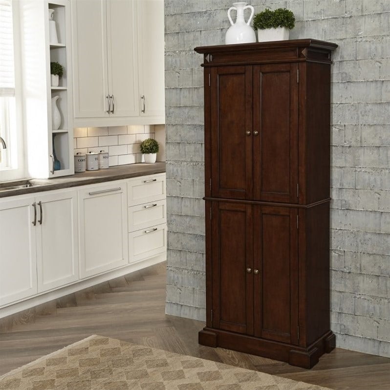 Home Styles Americana Kitchen Pantry In Cherry 5005 69