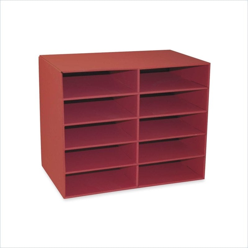 Mailroom Furniture, Mailroom Office Furniture, Letter Size Mailroom Sorter 