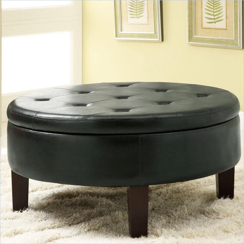 Ottoman Ing Guide How To An, Black Leather Tufted Ottoman Coffee Table