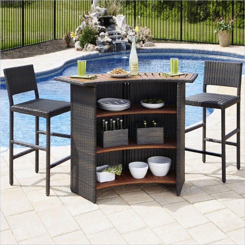 resin outdoor bar sets