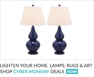 Lamps, Pillows, Rugs, and Art