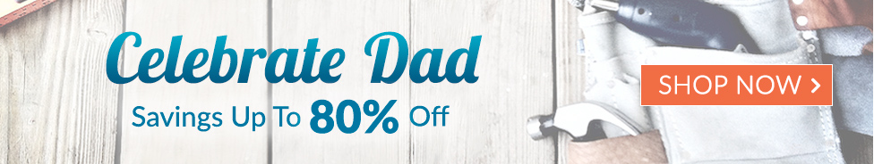 Celebrate Dad: the Man, the Myth, the Legend. Up to 70% Off