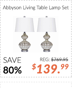 Abbyson Living Table lamp Set - $139.99