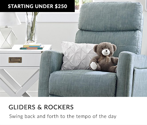 Gliders & Rockers: Swing back and forth to the tempo of the day
