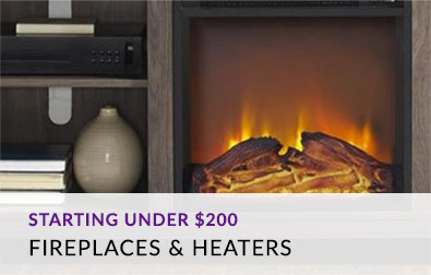 Fireplaces & Heaters starting under $200