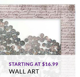 Wall Art starting at $16.99