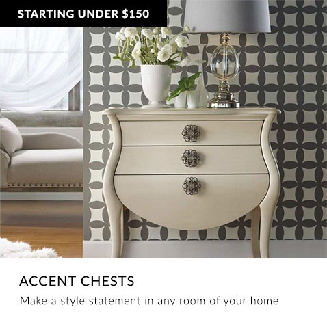 Accent Chests: Make a style statement in any room of your home