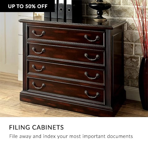 Filing Cabinets: File away and index your most important documents