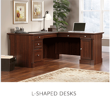 L-shaped desks