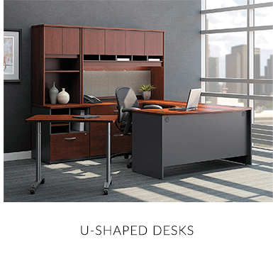 u-shaped desks